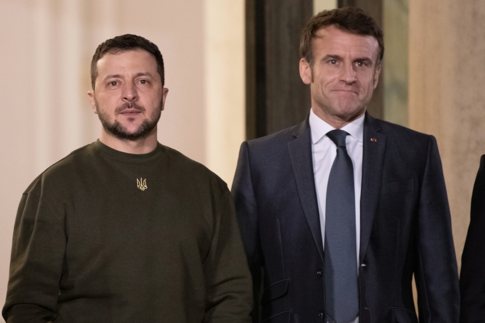 Zelensky Macron