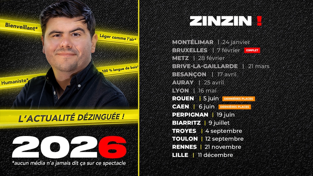 Zinzin la tournée