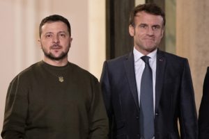 Macron Zelensky