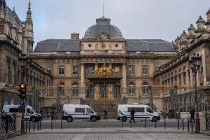 Palais de justice illustrant le procès en cours d'assises de six suspects pour l'attentat de la rue des Rosier