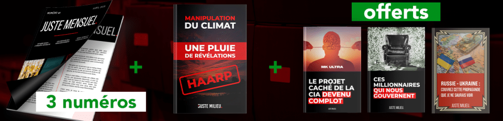 Juste Mensuel - manipulation Climat