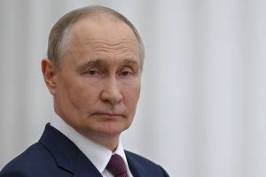 Portrait de Vladimir Poutine, président de la Fédération de Russie