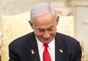 Benyamin Netanyahou, Premier ministre israélien, lors d'une rencontre officielle