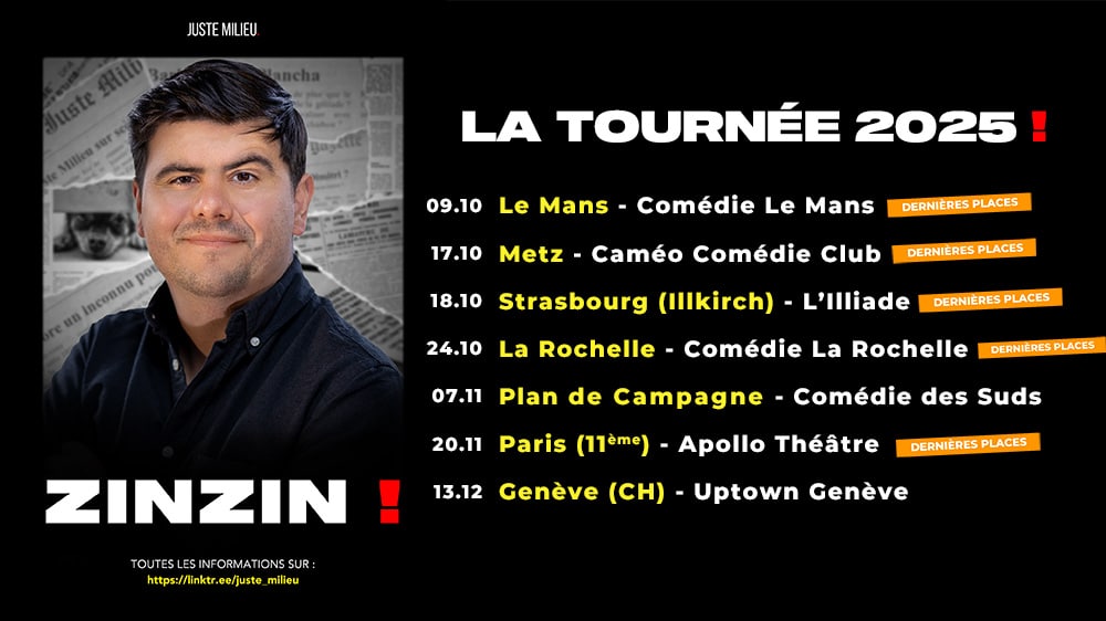 La tournée Zinzin !